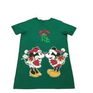 Disney Mickey And Minnie Santa Nightgown